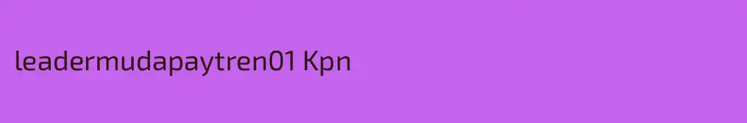 leadermudapaytren01 Kpn